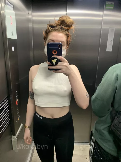 White ribbed crop top