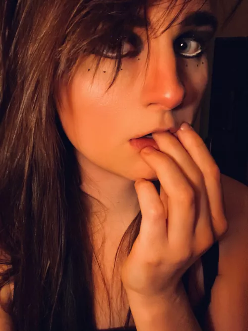 You want... to put it... in my mouth...?