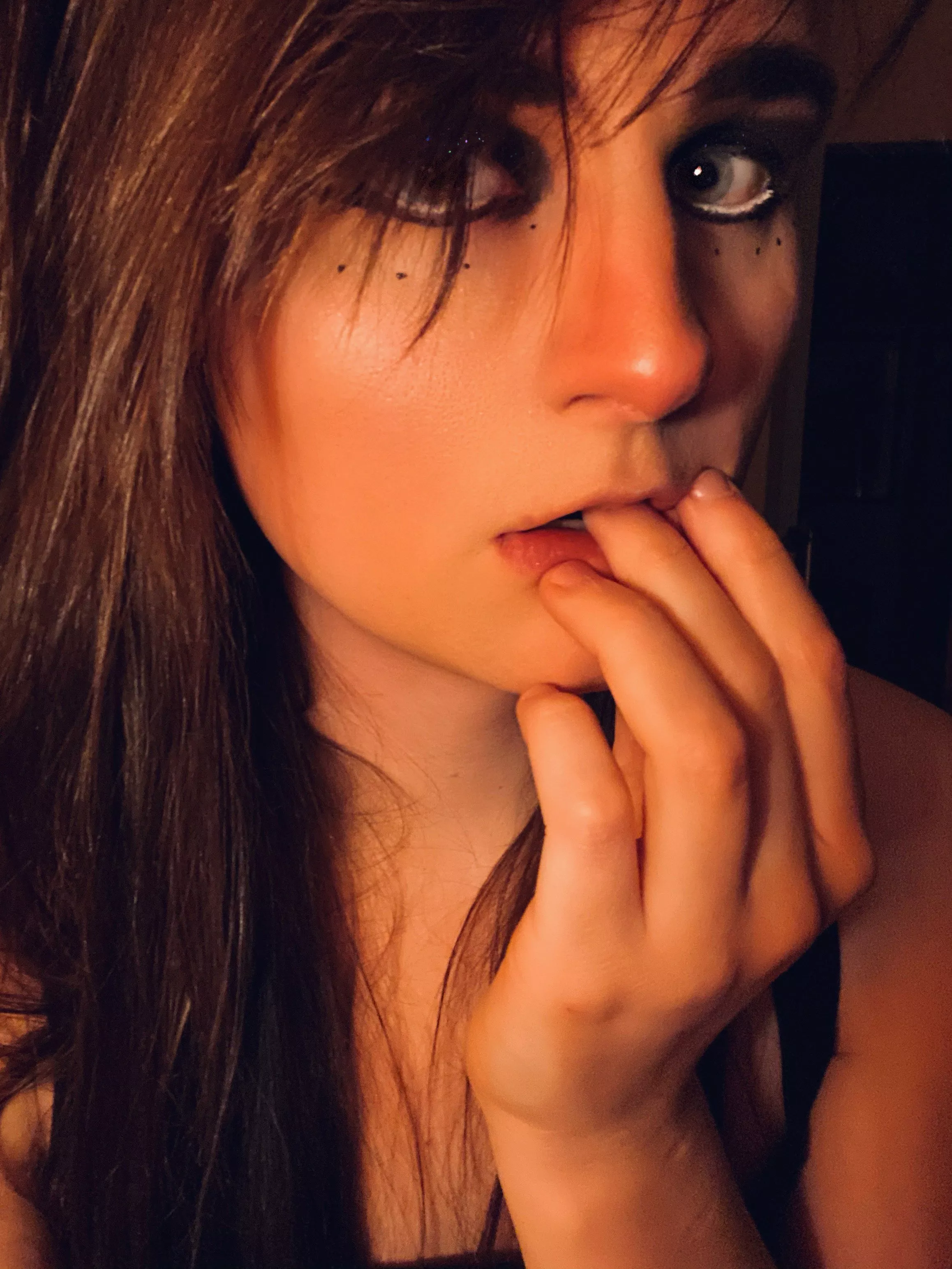 You want... to put it... in my mouth...?