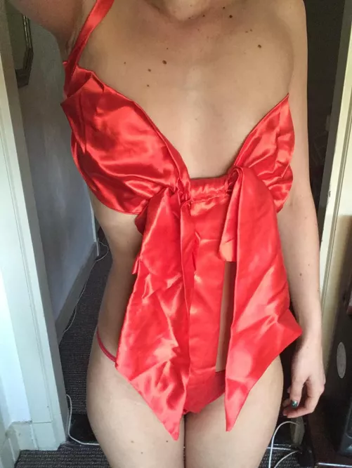 Your present for the holidays came early. Now you need to be patient until you can unwrap me[f]