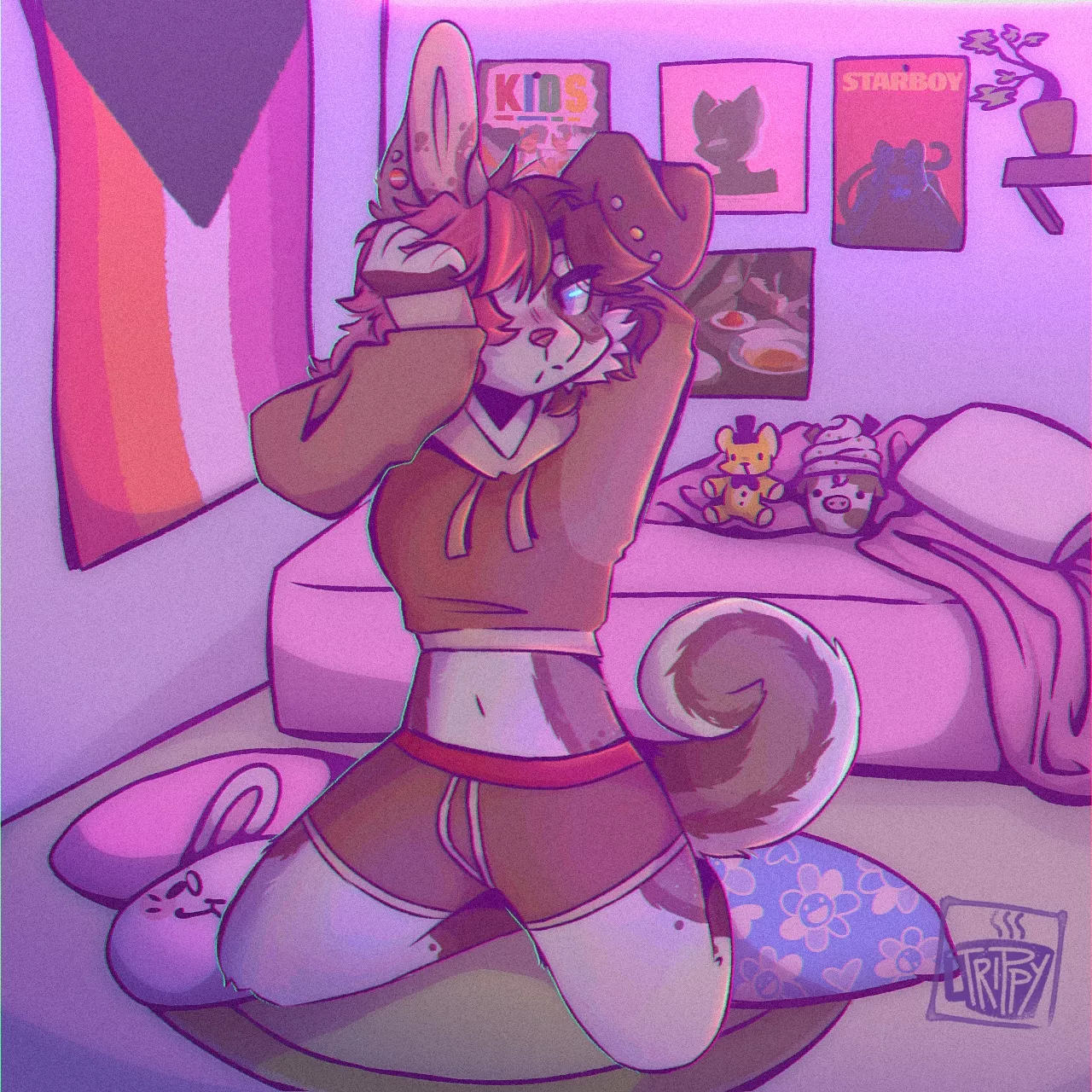 2:00 am gamer (Art by me)