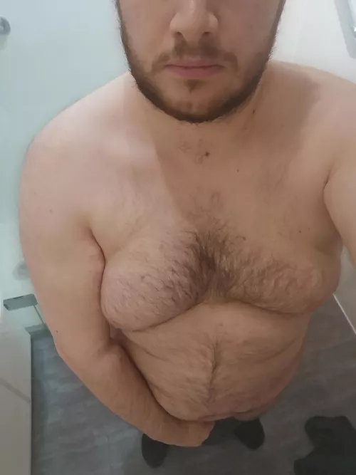 31, hairy and chubby