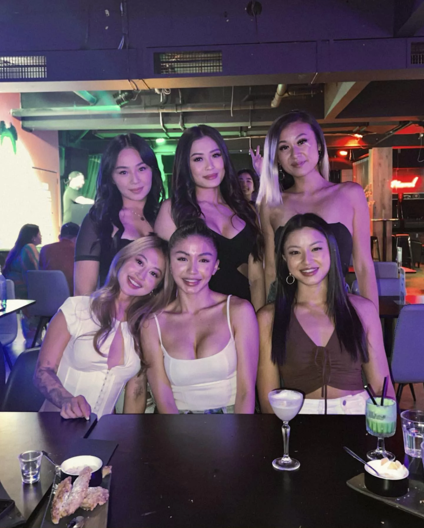 6 Asian hotties - top row 1-3, bottom row 4-6