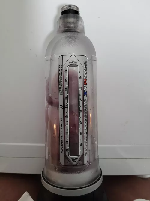 8+ inches in my bathmate x40