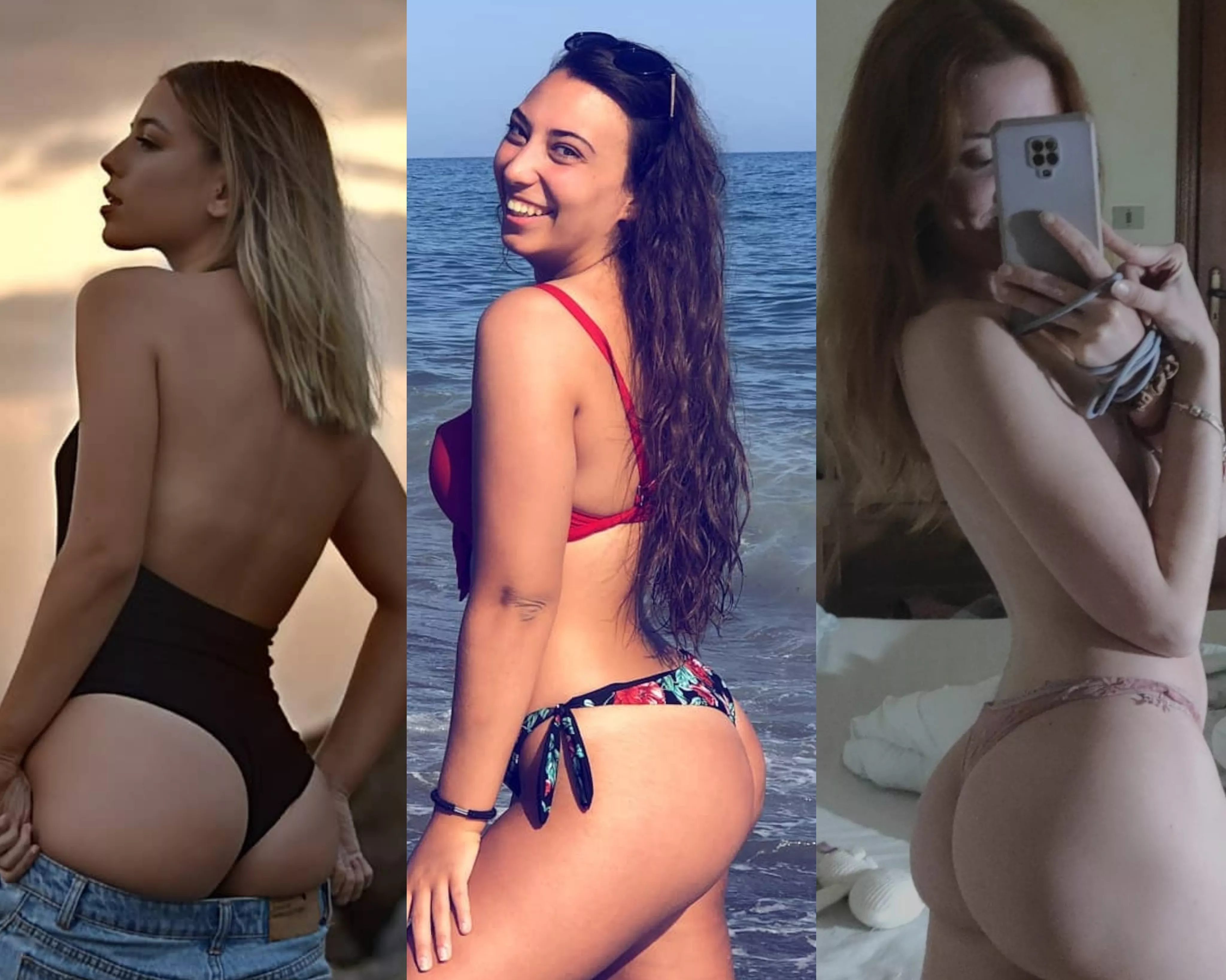 Blonde-Black-Redhead