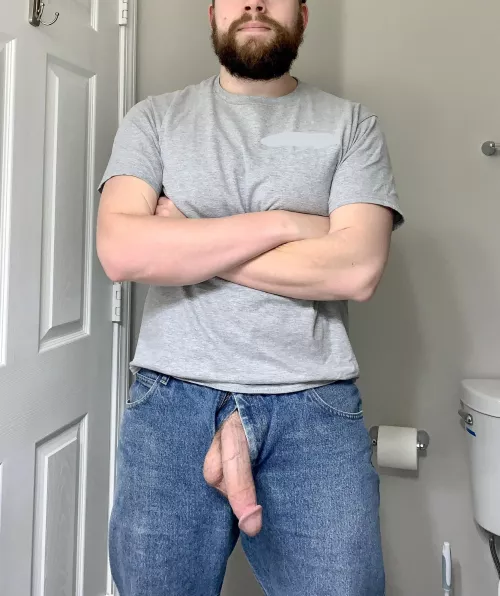 Blue jeans are a classic.