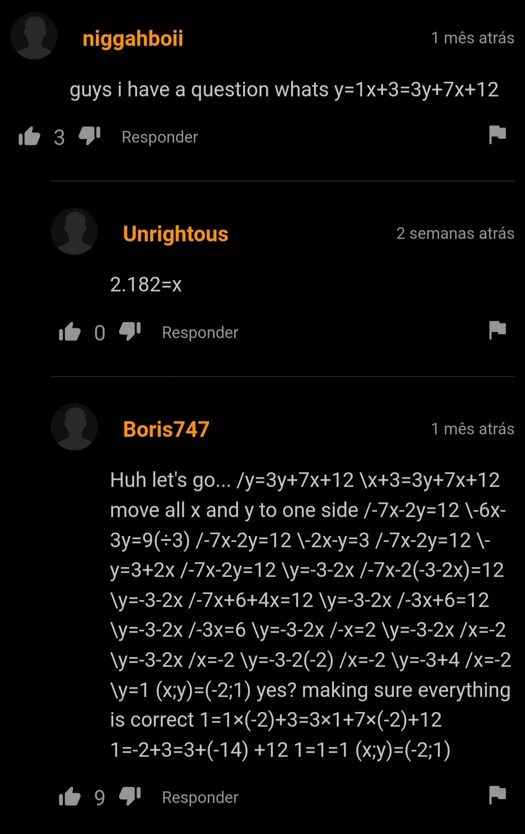 Bro was doing a math homework while watching porn
