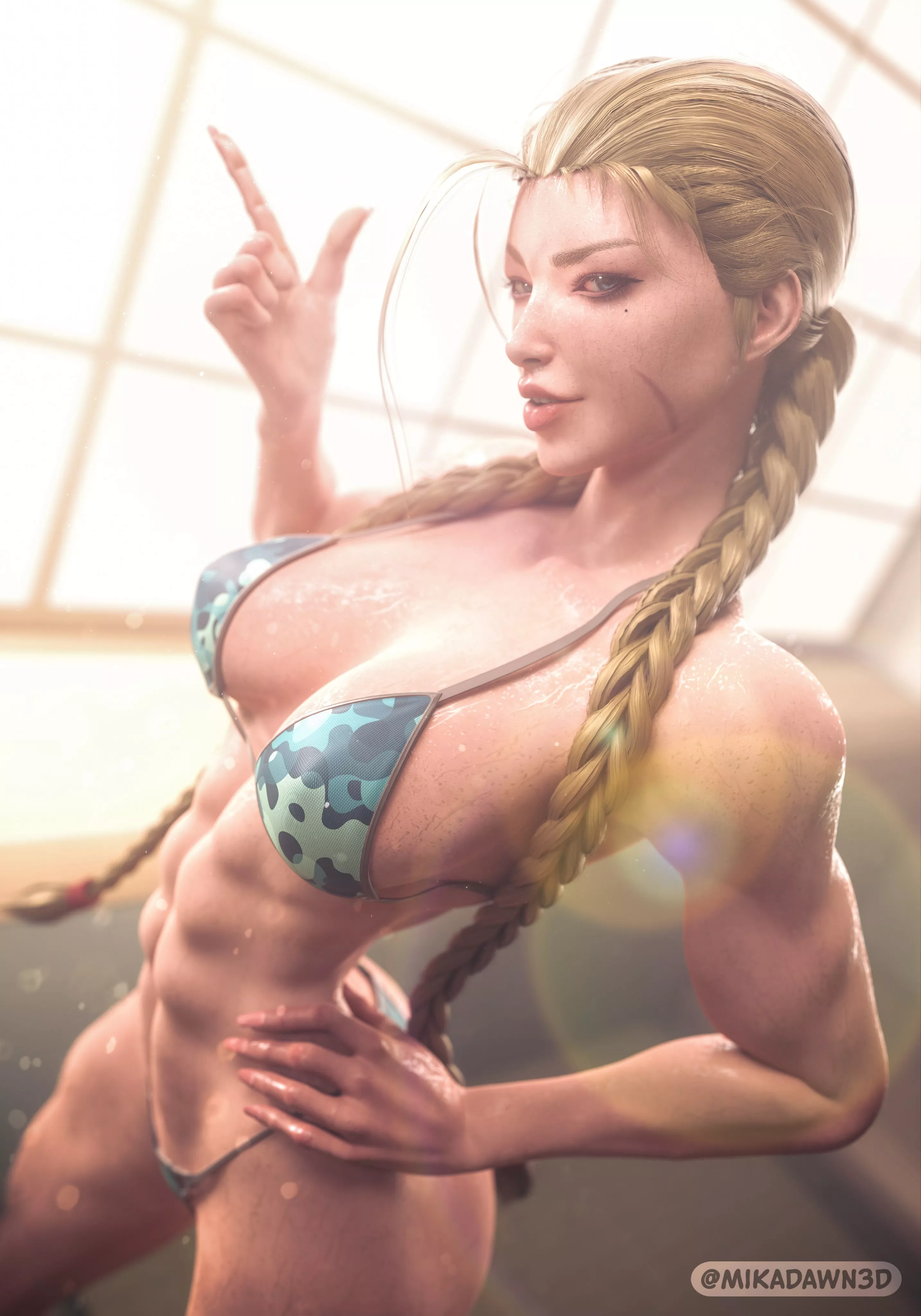 Cammy - Killer BEE-kini (MikaDawn3D) [Street Fighter]
