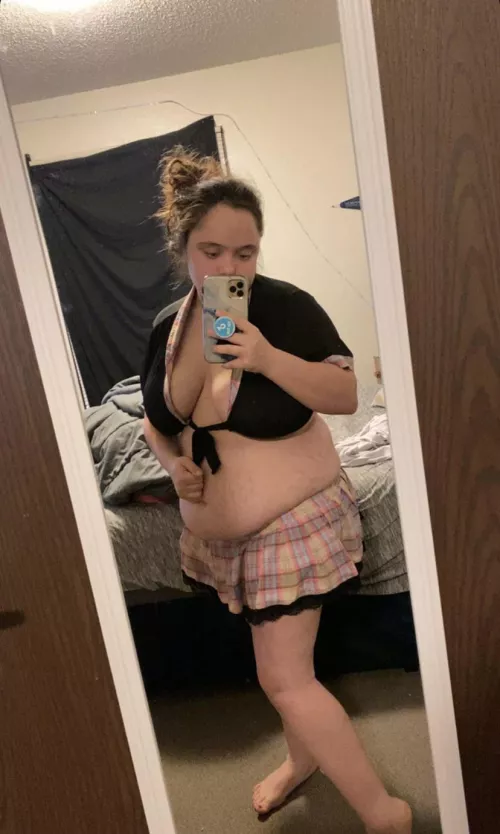 Can I be the naughty school girl of your dreams