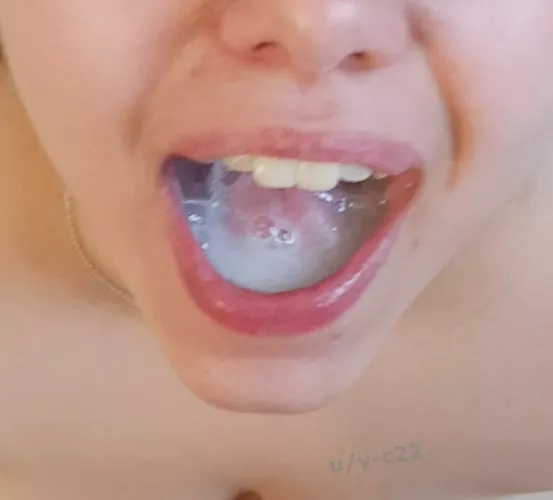 Can you add your load before i swallow? 😈