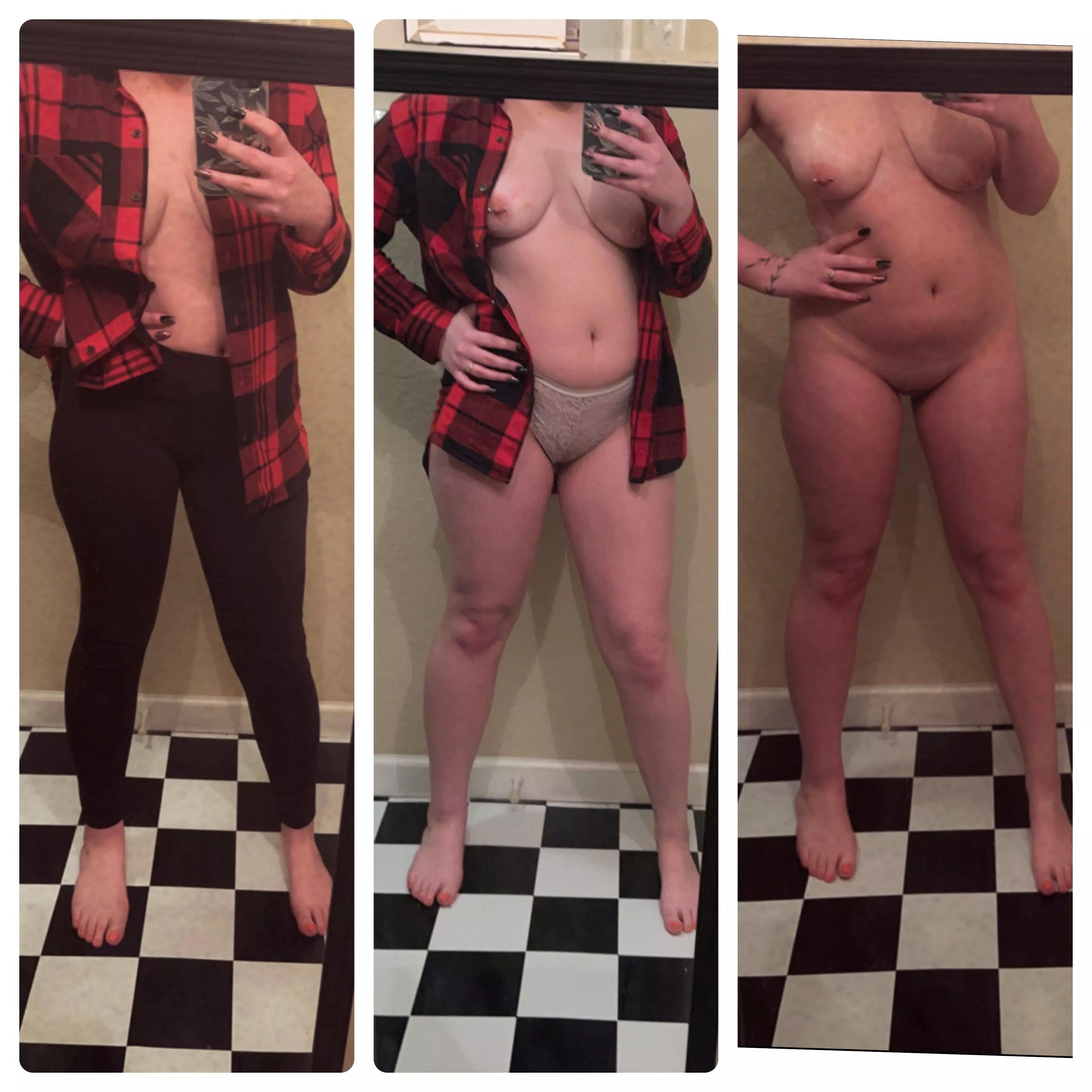 Clothes on or naked?😜