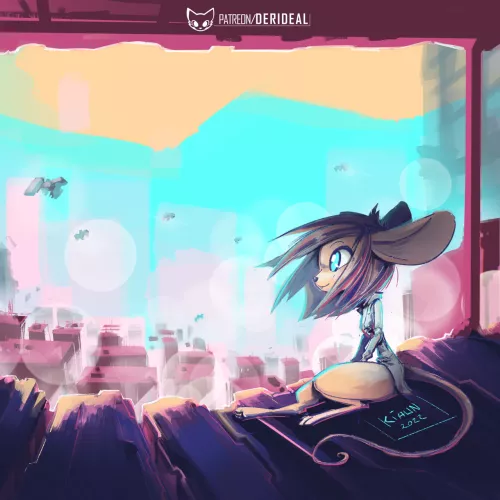 contemplative (art by me)