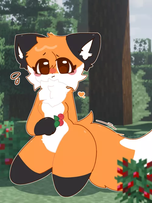 drew another mc mob,, le fox :3! (OC)