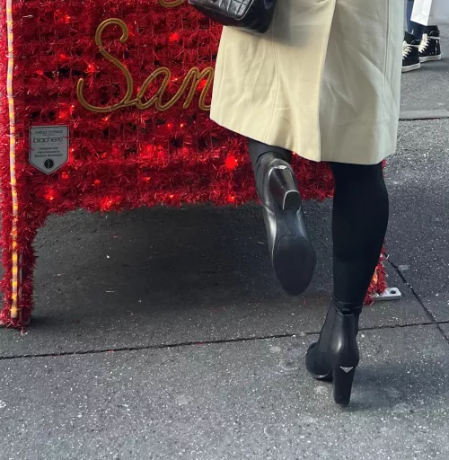 Dripping a letter for Santa for more shoes