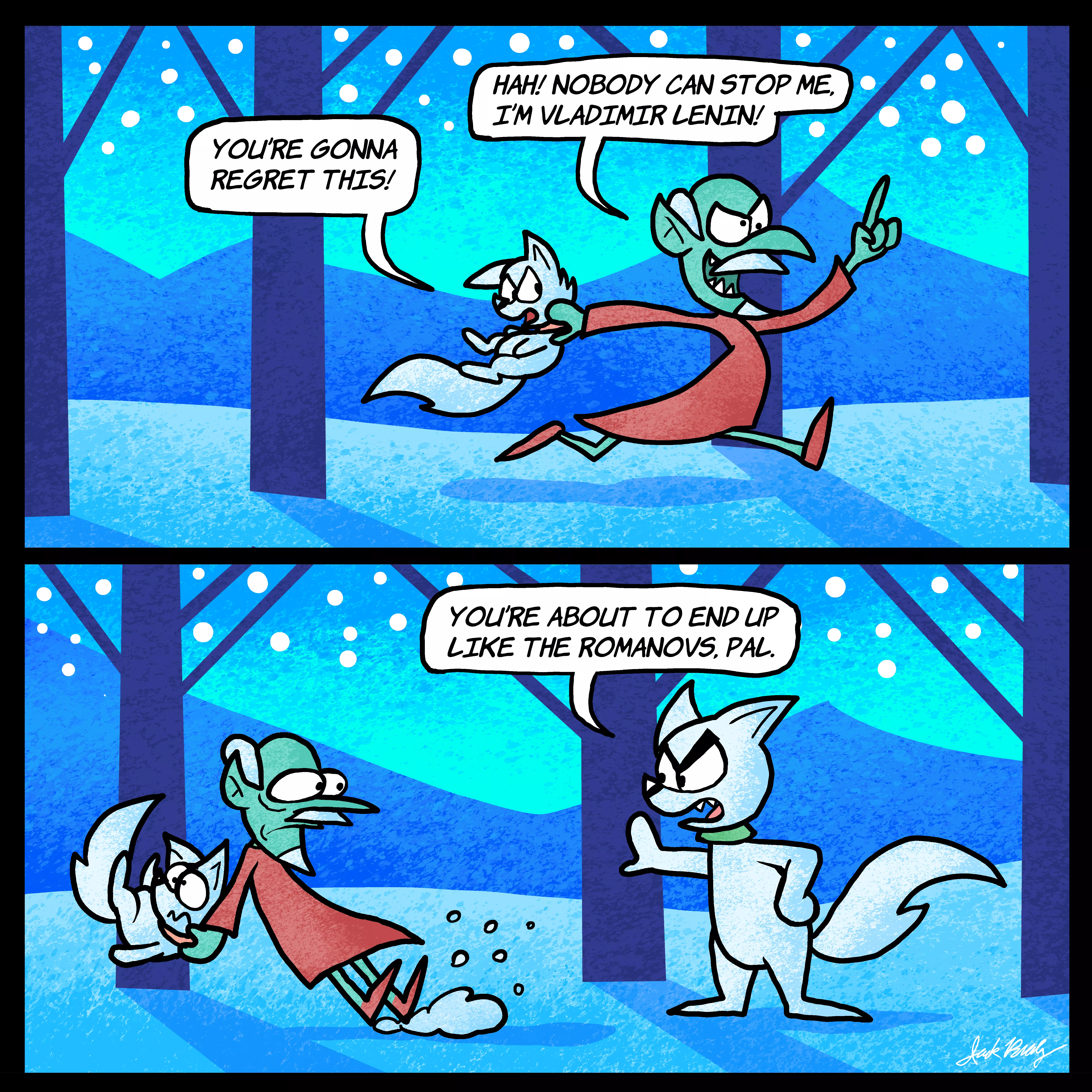 End of the line, Lenin