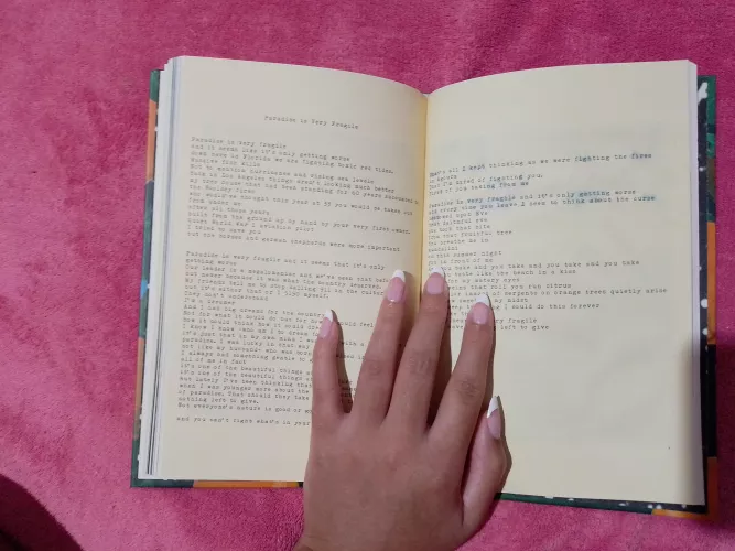 French nails and poetry