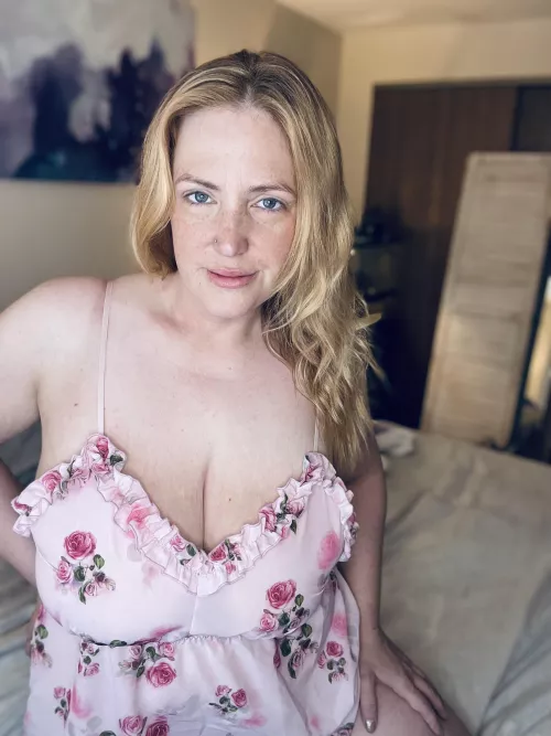 Going for the sweet look today