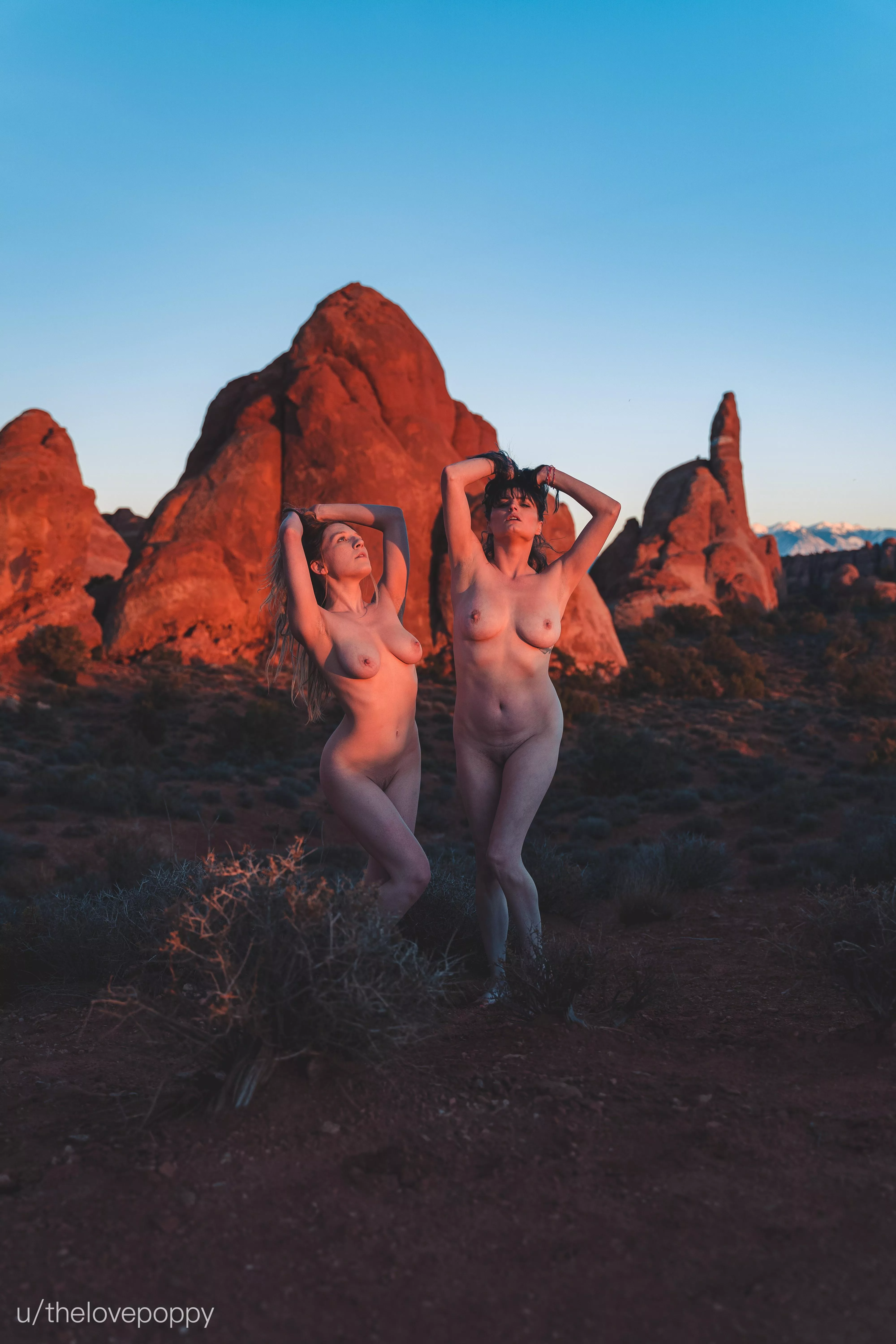 Golden sunset glow [OC]