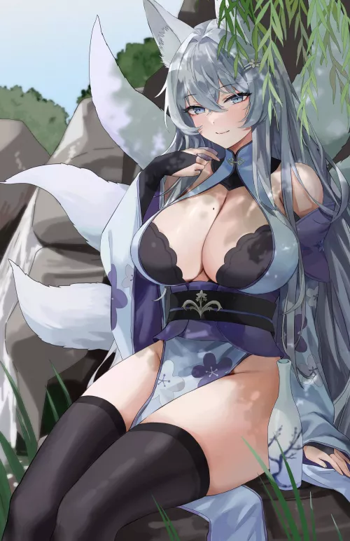 Gorgeous Foxy [Original] (OFungi_542)