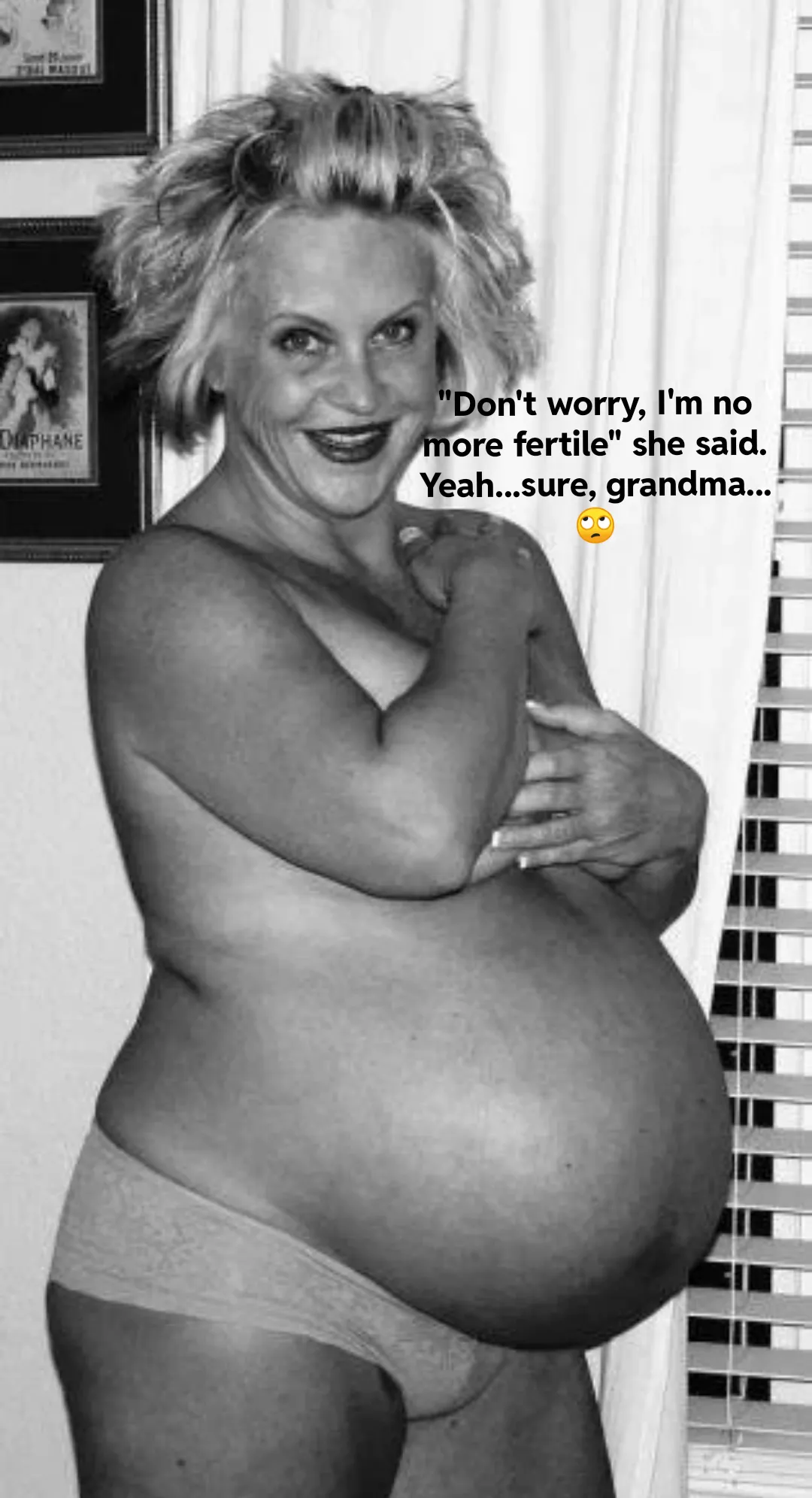 Grandma's Smirk 😏