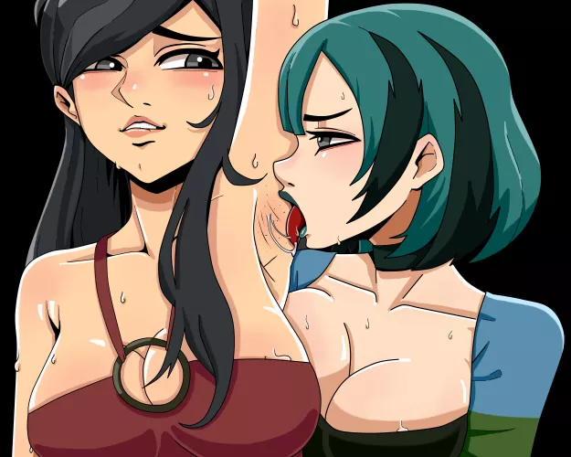 Gwen and Heather from Total Drama (Dawizurd)
