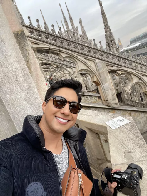 Hello from the Duomo in Milan 😁