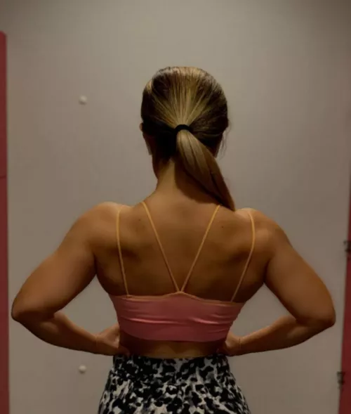 hey a[f]ter the back workout ;)