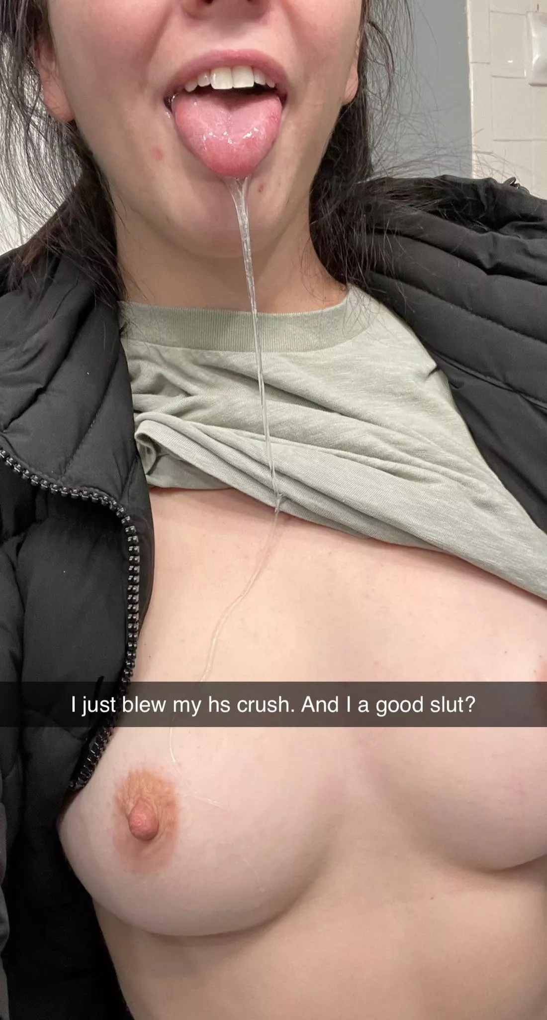 Hooked up with a hs crush (my bf and I went to the same hs) and I sent him this after (oc) 😊