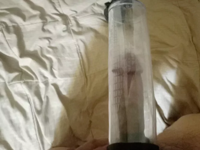 hope this pump can make my dick a bit bigger