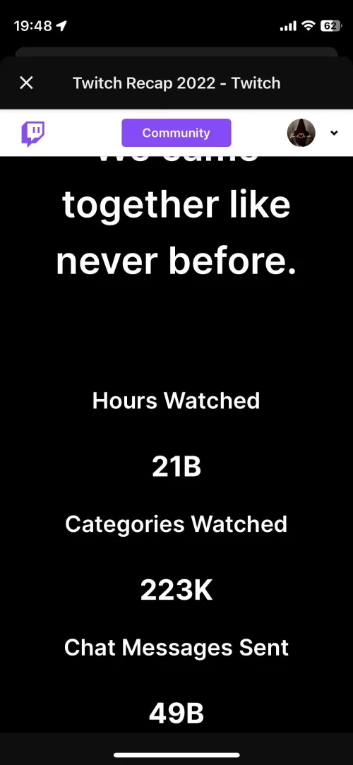 How do I check my own Twitch Recap? Such as the streamers I watched most.