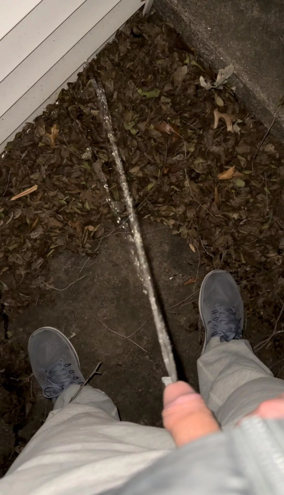 I could feel the steam