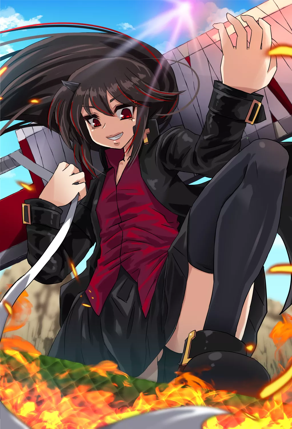 I Discovered A Crossdresser In An Indie(?) Fighting Game