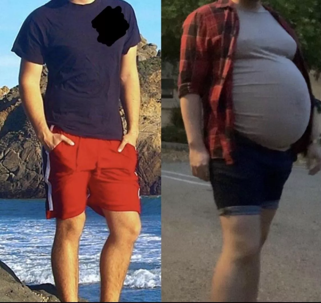 I (M28) am a weight gainer/male pregnancy fetishist. I have put on almost 100 pounds and love parading my body around in my old, small clothes to show off what I’ve done and seeing people’s reactions. AMA?