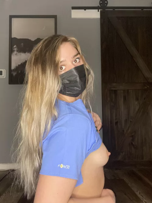 I think my breasts can help with that fever