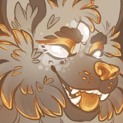 Icon for my sona, Sol 🤍👀