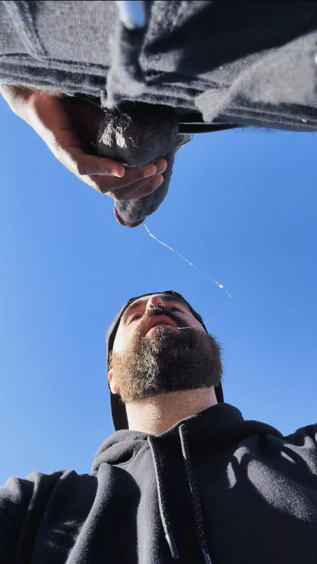 In the Home Depot parking lot. I couldn’t resist