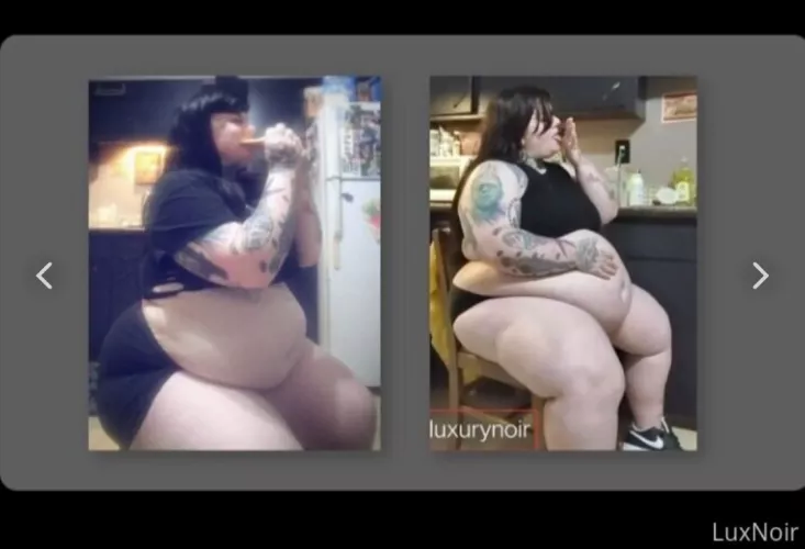 just a little bit fatter