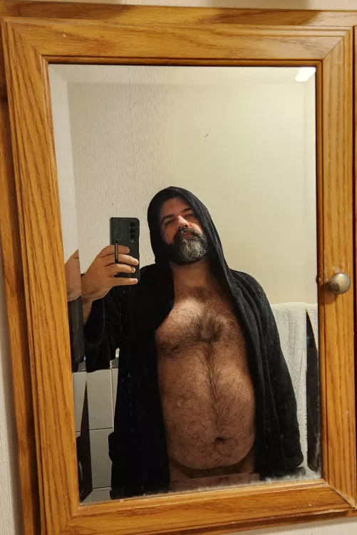 Just want to be in my robe all day.