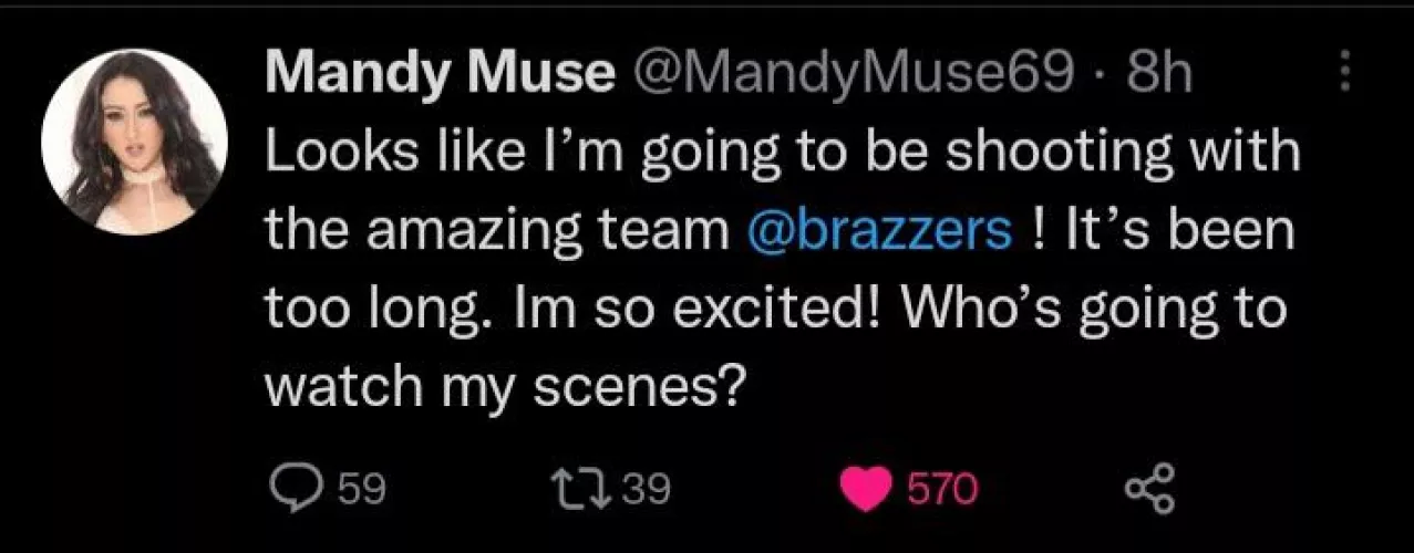 Looks like she is coming back :)