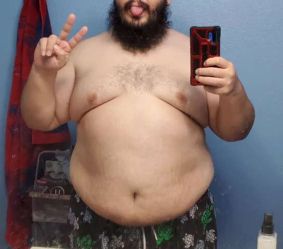 maybe my beard is just wild in this one... lol