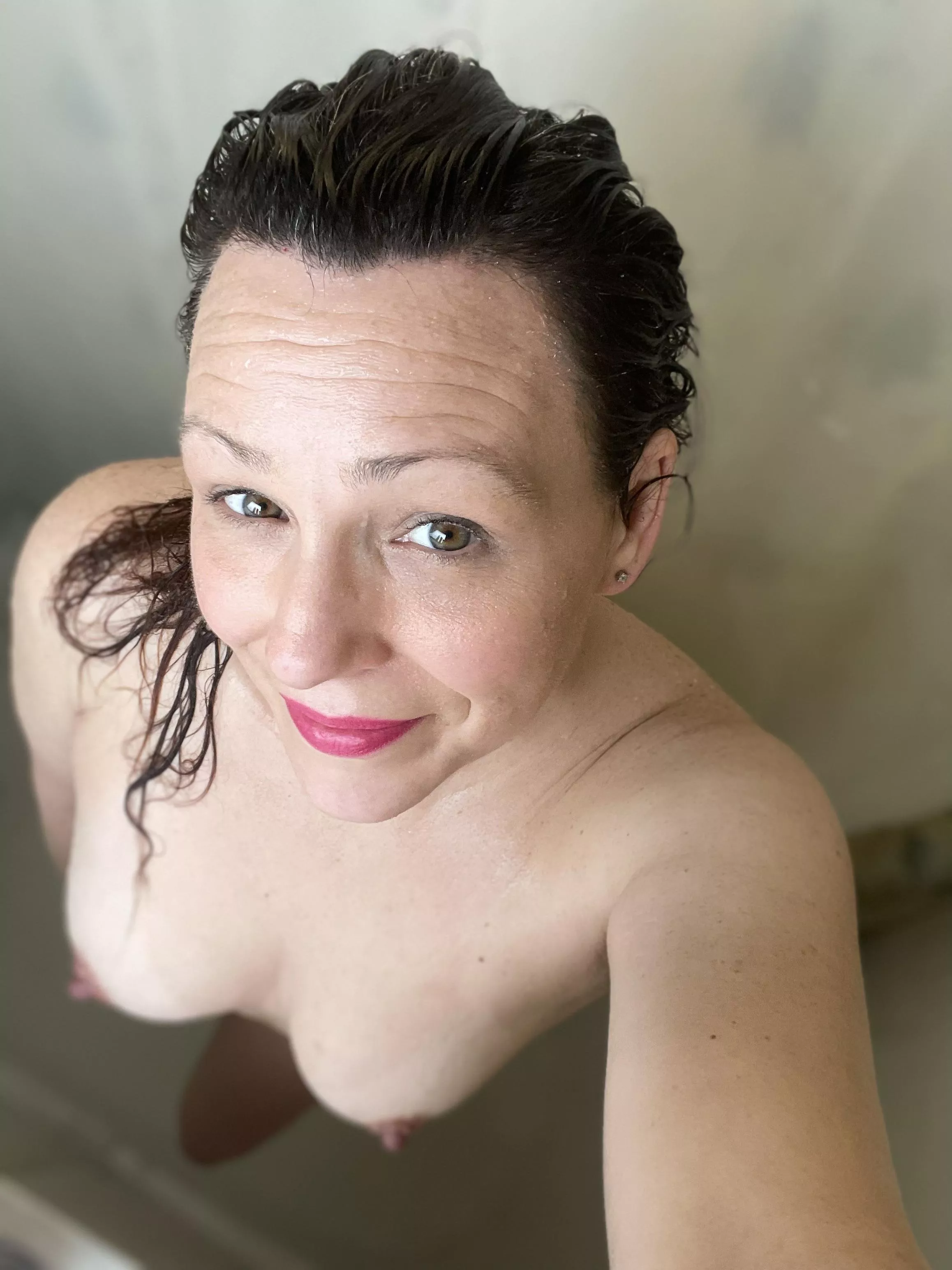 Mommy is getting in the shower…you comin?!