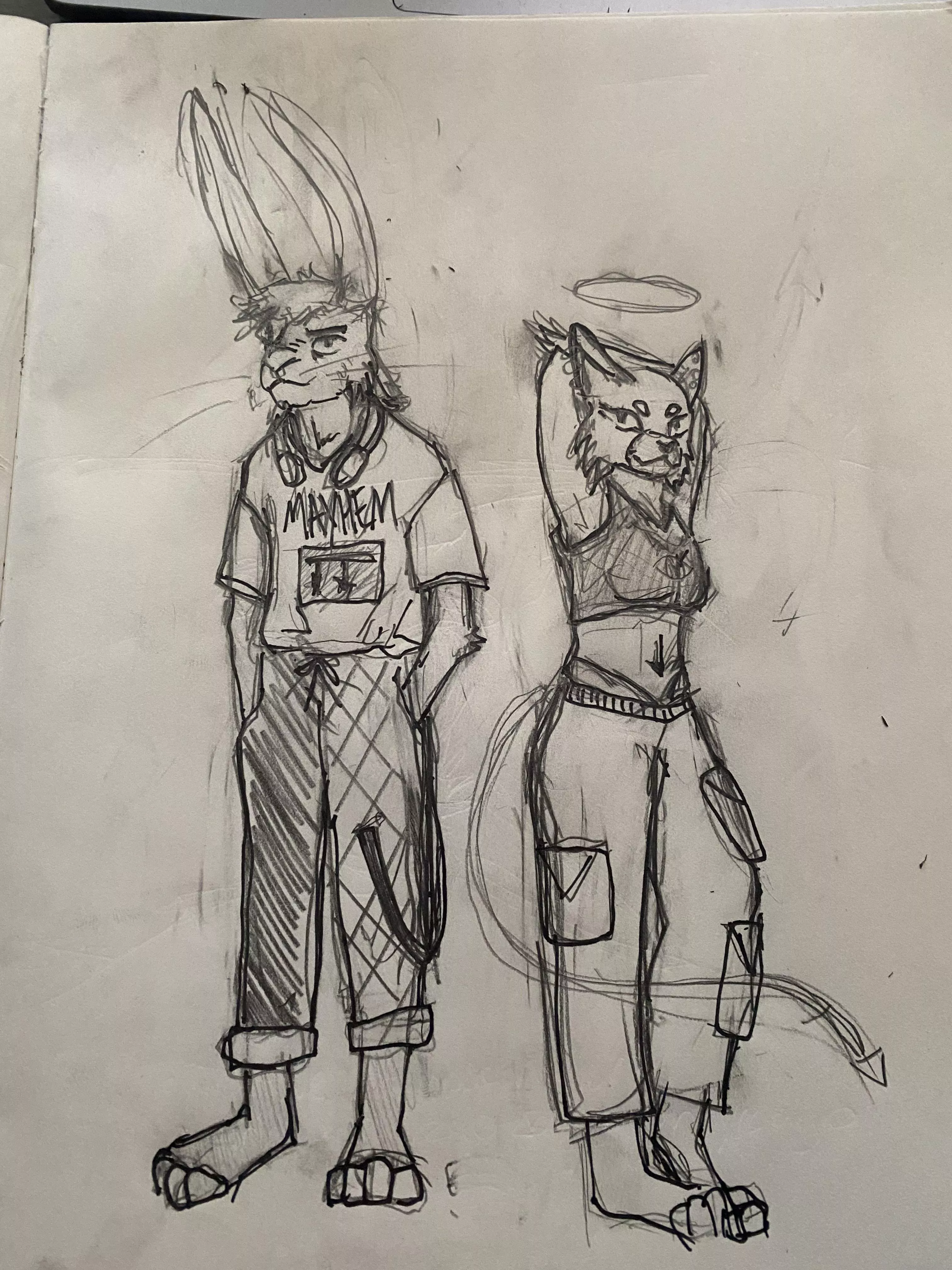 My GF doesn’t like furries… so I turned us into one :)