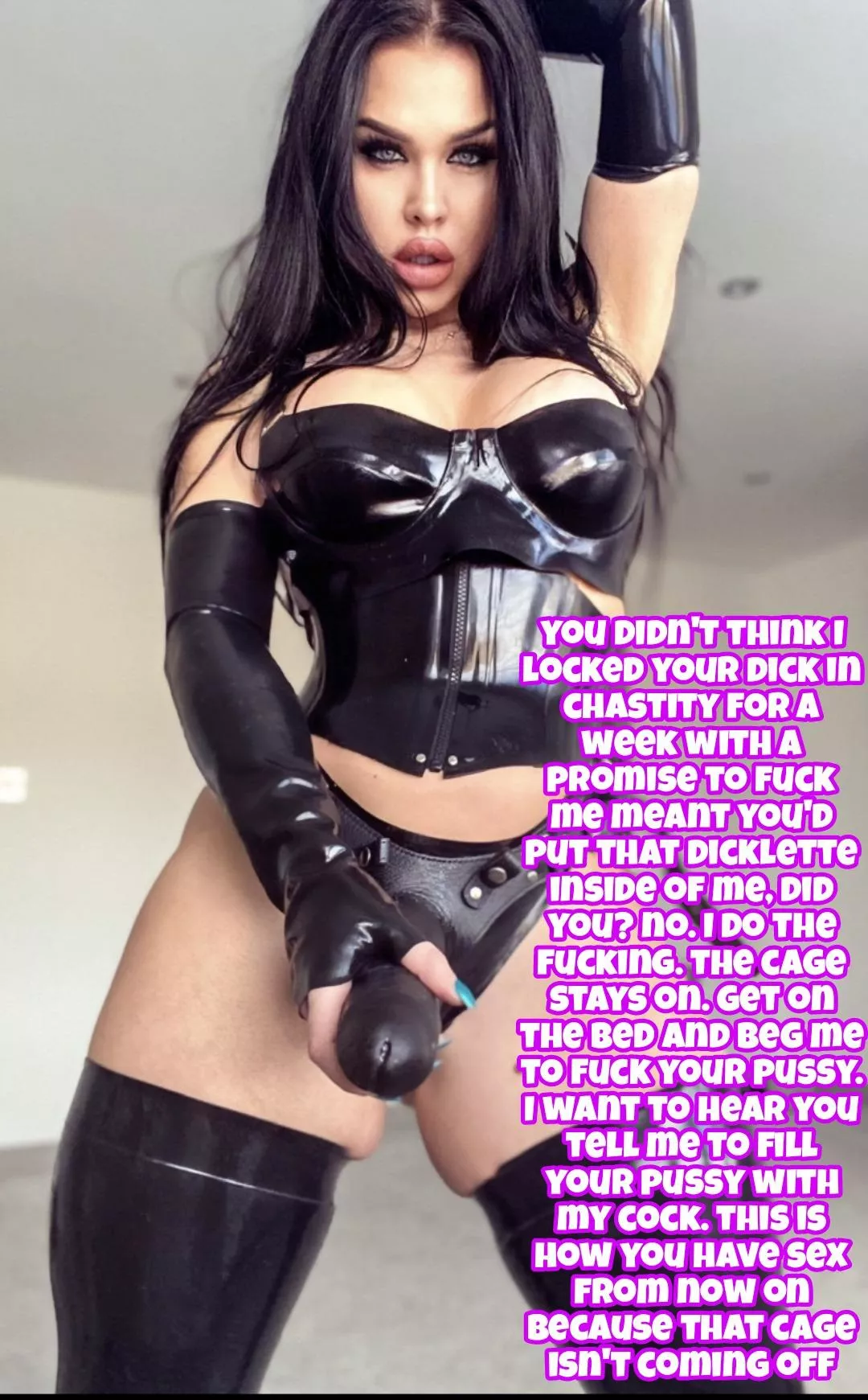 $napme. @missbetsophie and get ready to be locked, used and teased so be a good sph slut even if you are new to this lifestyle in chastity