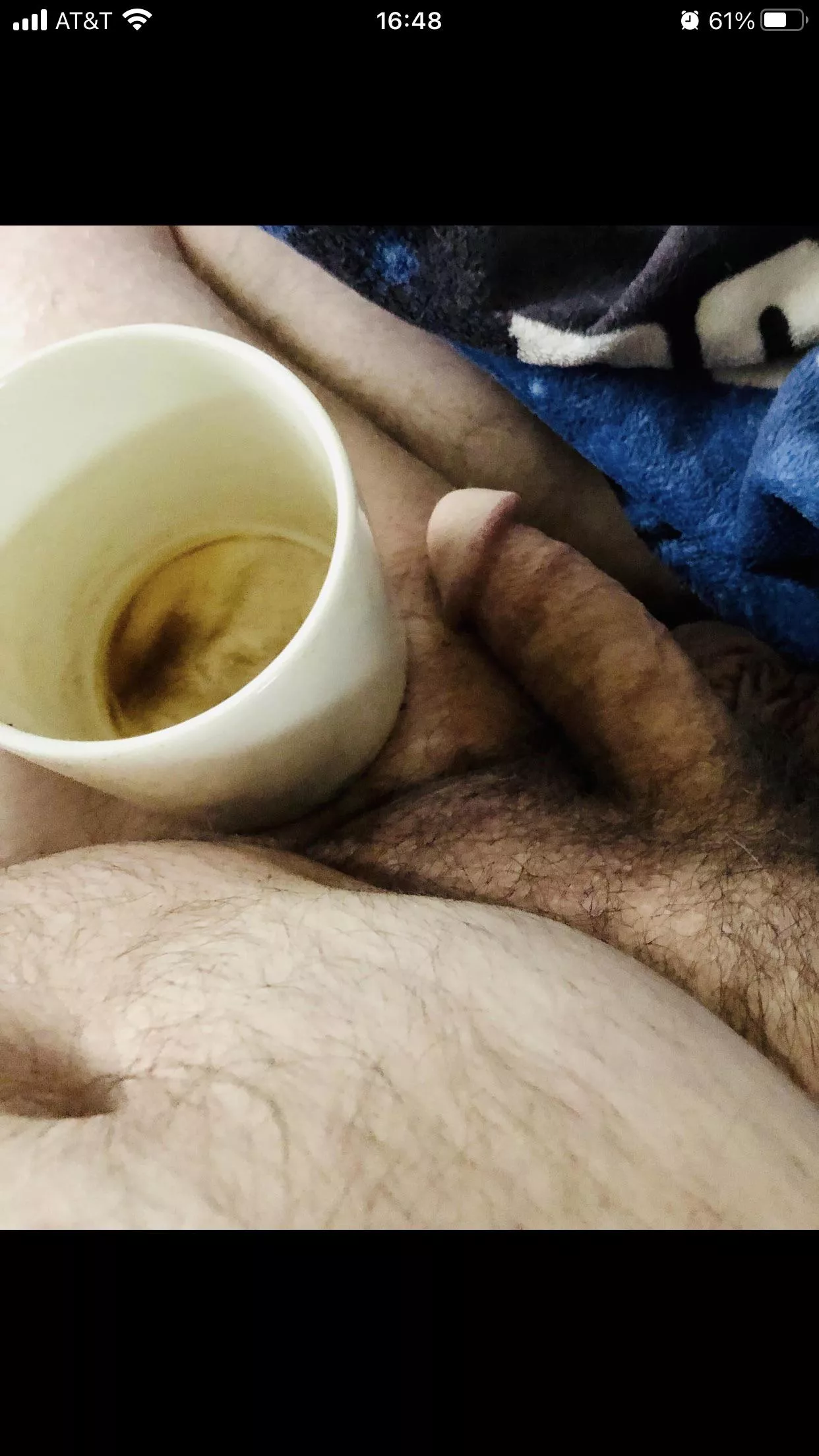 Need to get another cup. Good morning