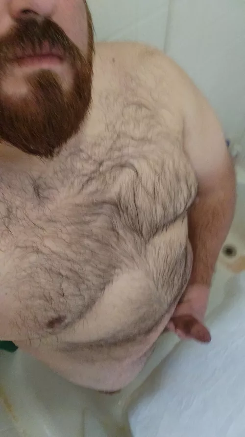 nothing like a hot shower on a cold day