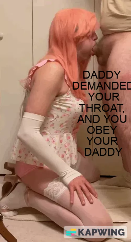 Obey him, give him your throat and whatever else he wants.