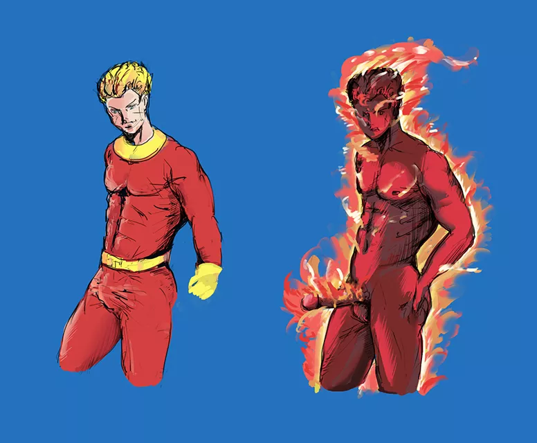 [OC] The Human Torch