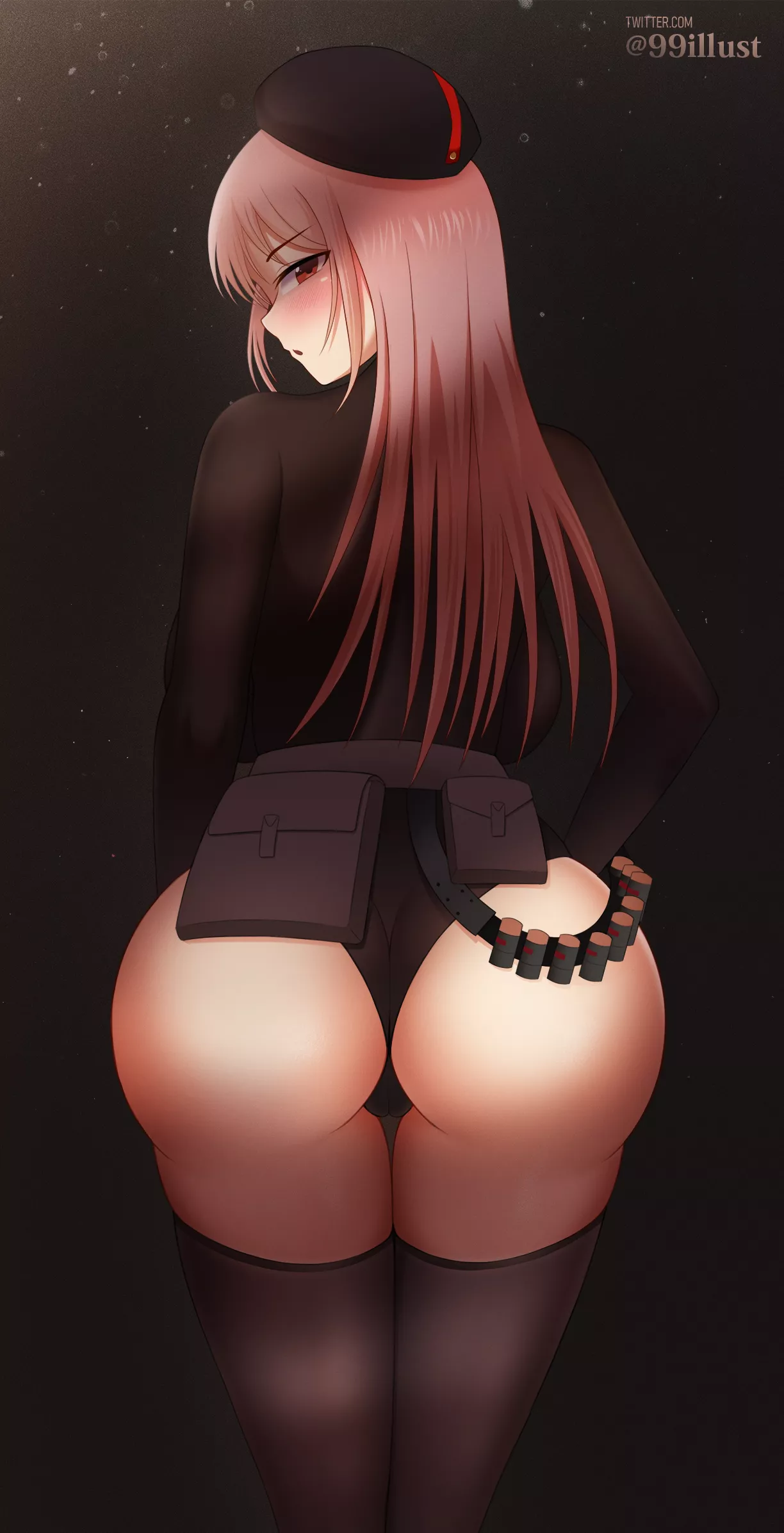 [OC] When she catches you staring at her booty [NIKKE]