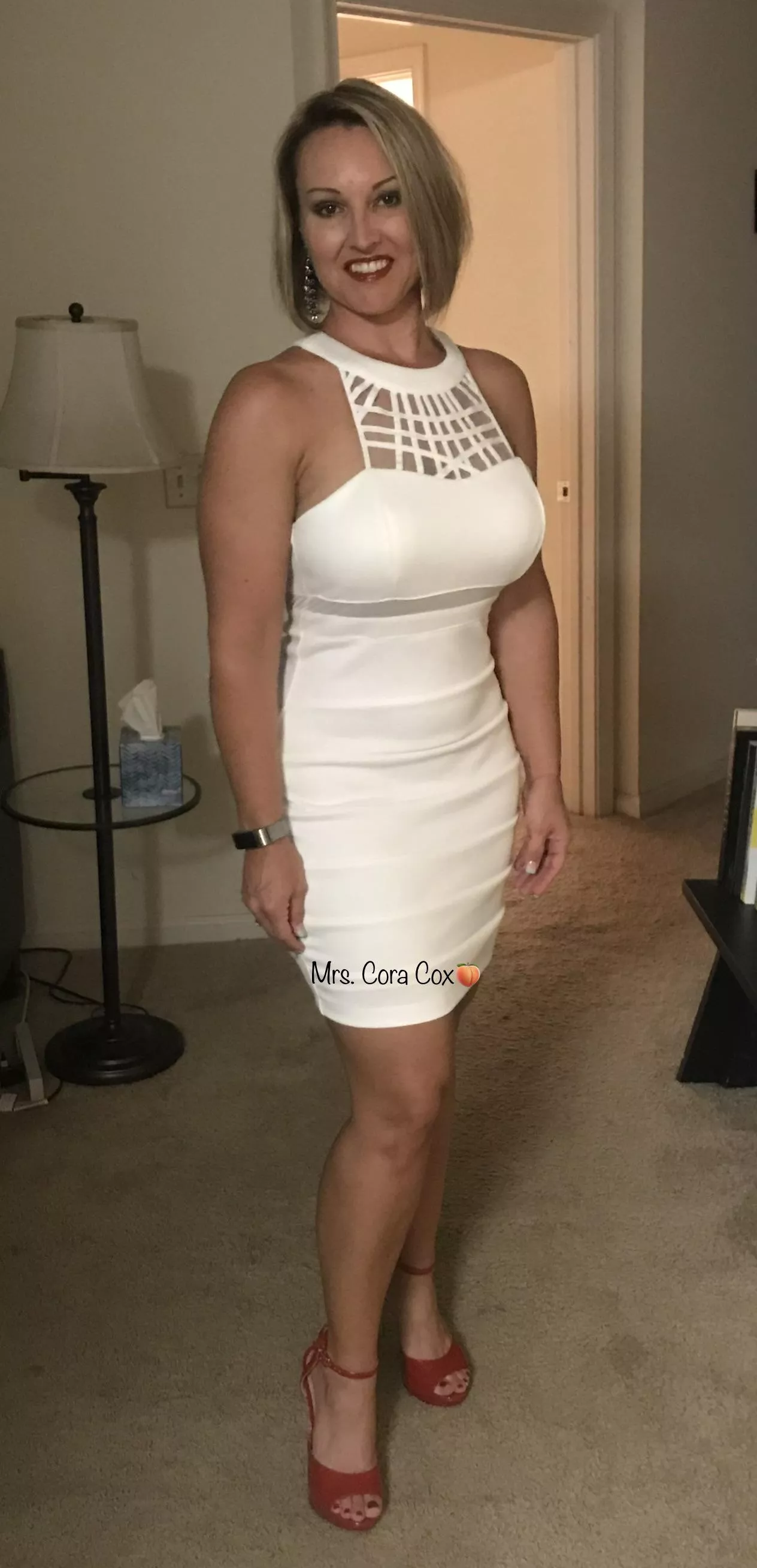 Party ready! This is appropriate for a work holiday dinner, right?