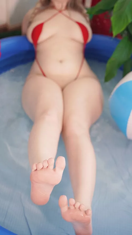 Start with the toes and don't stop